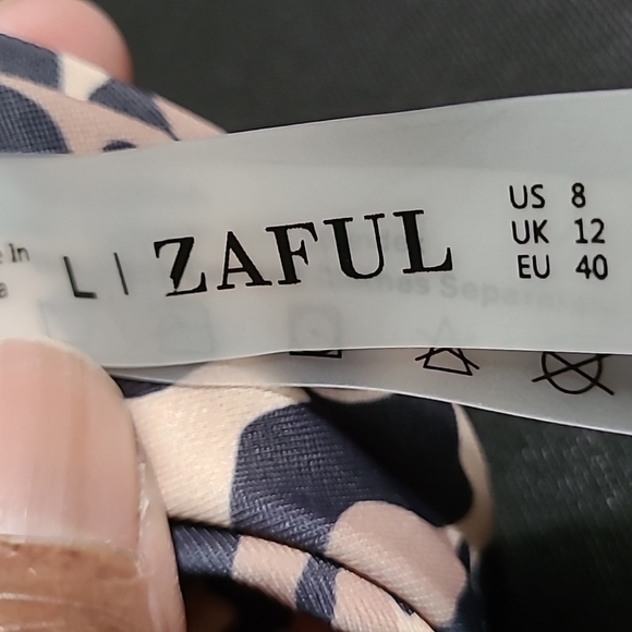 Zaful Leopard Print Bikini Bottom Size 8 NWT - Picture 4 of 5